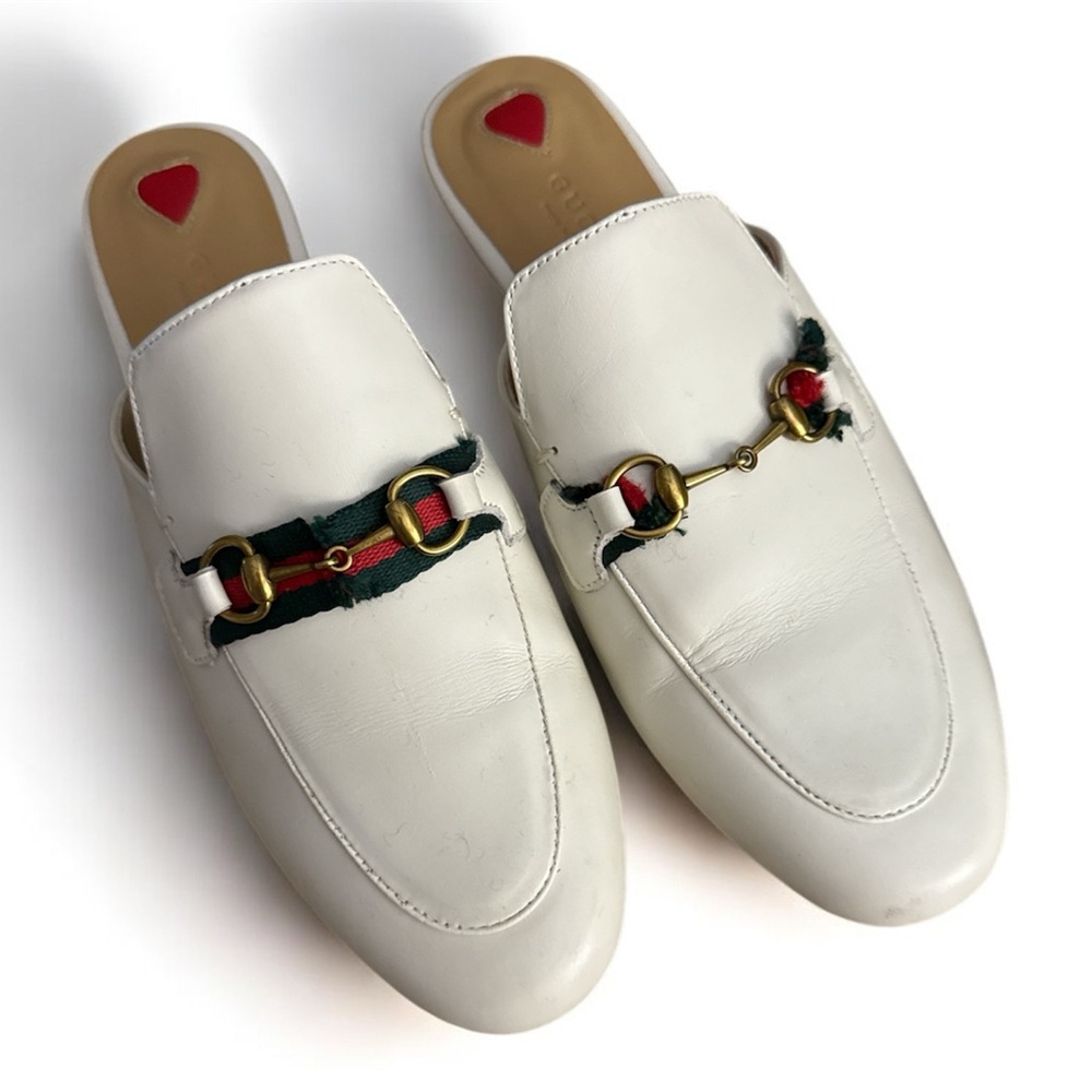 Gucci Princeton leather mules